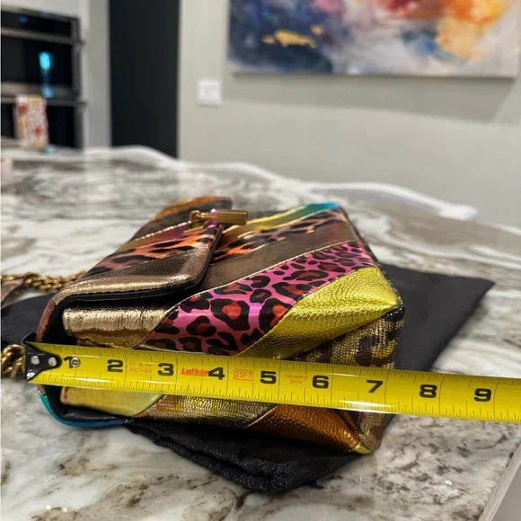 Kurt Geiger NWOT Vibrant Print Shoulder Bag - Picture 8 of 14